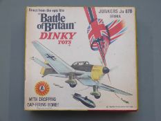 Dinky Toys Battle of Britain diecast model Junkers Ju 87B Stuka aeroplane, 721, in original box.