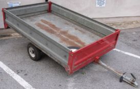 Tipping car trailer, approximately 6 x 4ft