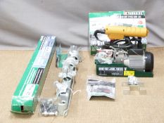 Parkside Cable Hoist PSZ 250 A1 together with swivel arm for cable hoist PSZ 250 A1, both boxed