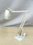 Hadrill and Horseman anglepoise style industrial lamp