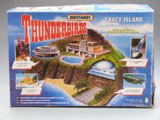 Vivid Carlton Thunderbirds Tracy Island electronic playset, in original box.