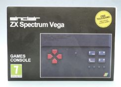 Sinclair ZX Spectrum Vega games console, in original box.