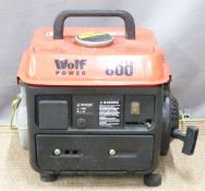 Wolf 800 petrol generator