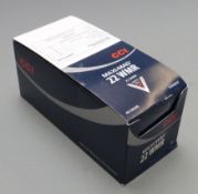 Three-hundred CCI .22 WMR rifle cartridges, in original boxes. PLEASE NOTE THAT A VALID RELEVANT