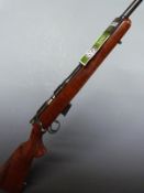 CZ ZKM 452-2E .17HMR bolt action rifle with chequered semi-pistol grip, magazine, sling suspension