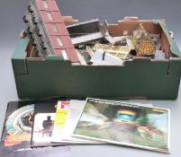 A collection of Hornby Dublo, Tri-ang, Trix and similar mainly 00 gauge locomotives, coaches,