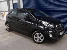 2011 Kia Picanto 1.0 litre petrol, £0 road tax, 44,954 miles, MOT valid until 10 April 2020, with