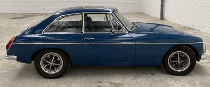 1973 MGB GT registration GOE 80L, with 1800cc B series engine, MOT valid until 30th September