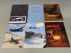 Aircraft related books and ephemera including '50 Years of Bristol Engines', Concorde pre production