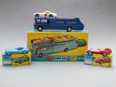Corgi Major Toys diecast model Gift Set 16 Ecurie Ecosse Racing Car Transporter and Three Racing