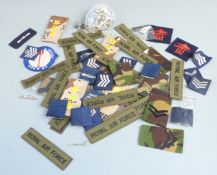 Royal Air Force cloth badges/ rank insignia etc