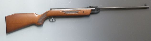 Westlake .177 air rifle with chequered semi-pistol grip, raised cheek piece to the stock and