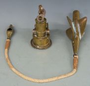 Walker's Cherub mark III ships log with towed brass rotor