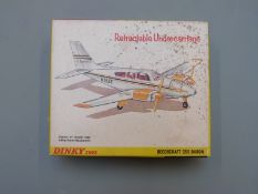 Dinky Toys diecast model Beechcraft C55 Baron aeroplane, 715, in original box.