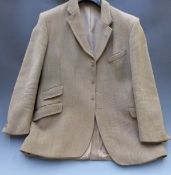 Gentleman's tweed hacking jacket by Pytchley, size medium
