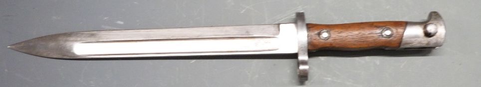 German 1871/84 pattern bayonet with CEWG to ricasso and 25cm fullered blade