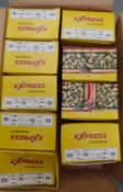 Over 200 Lyvale Express 20 bore shotgun cartridges, all in original boxes. PLEASE NOTE THAT A
