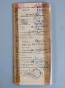 1954 Volkswagen VW Kombi 'buff' logbook