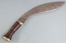 Kukri with wooden handle, 39cm