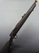 Remington Model 700 .222 REM bolt-action rifle with chequered semi-pistol grip, sling suspension