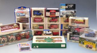 Twenty-six Corgi, Vanguards, Lledo, Oxford Diecasts and similar diecast model vehicles and vehicle