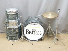 AUCTIONEER ANNOUNCE THERE ARE NO SYMBOLS IN THIS LOT  Vintage 1960s/1970s Premier drum kit in rare