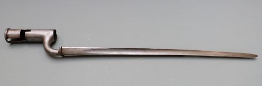 British Brown Bess socket bayonet with 4