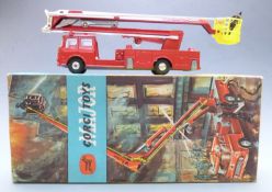 Corgi Major Toys diecast model Simon Snorkel Fire Engine, 1127, in original box.
