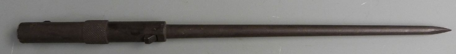 Swiss 1953 pattern Favor spike bayonet with 19.5cm spike blade