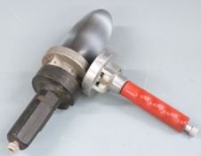 Webley & Scott Tager Launcher together with a Turner-Richards dog training launcher.