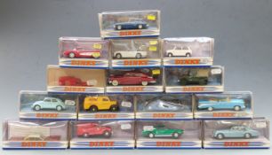 Fifteen Matchbox The Dinky Collection diecast model vehicles, all in original boxes