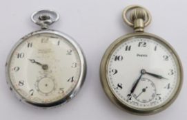 Two British Railways pocket watches, one a Phenix Scottish region the other Montine Southern region,