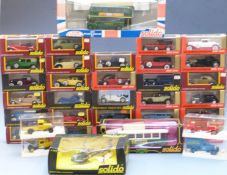 Thirty-six Solido Age d'Or and similar diecast model vehicles, all in original boxes.