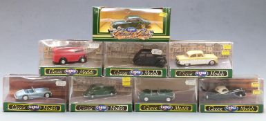Eight Corgi Classic Models diecast model vehicles, all in original boxes