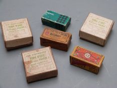 A collection of .22 rifle cartridges, all in vintage boxes. PLEASE NOTE THAT A VALID RELEVANT