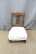Edwardian nursing chair