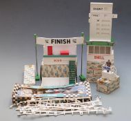 A collection of Tri-ang Scalextric accessories including Pit Teams and Track Officials F300, Event