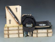 Quantity Mercury outbound motor boat engine manuals etc