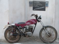 1967 Cotton 37A trials motorcycle registration NAE 180F with square barrel Villiers 250cc engine and