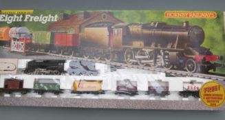 Hornby 00 gauge Eight Freight train set R540, in original box.