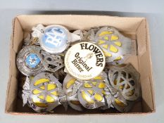 Collection of AA, RAC and other car badges