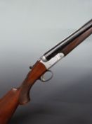 Beretta 626E 12 bore side by side ejector shotgun with named and engraved lock and underside,