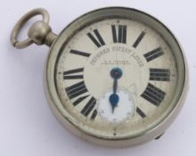 Lancashire & Yorkshire Railway A Y Talbot keyless winding open faced pocket watch with subsidiary