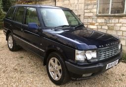 2001 Range Rover P38, with 4.6 litre V8 petrol engine, 75,700 miles, 12 months MOT, with V5C