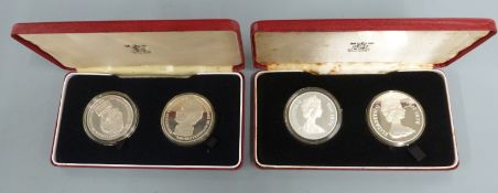 Royal Mint Central Monetary Authority of Fiji 20 dollar and 10 dollar silver silver proof coin