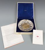 Aurum hallmarked silver limited edition 104/750 Royal National Lifeboat Institution (RNLI) 1974
