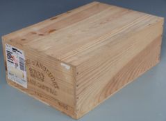 Case of twelve bottles of Margaux Cantenac Chateau D'Angludet 1999 red wine, 750ml, 13% vol,