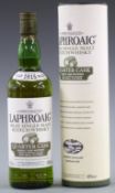 Laphroaig Quarter Cask, double cask matured non-chill filtered Islay Single Malt Scotch Whisky,