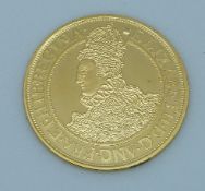 22ct gold historic replica coin, 4g