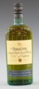 The Singleton 12 year old Single Malt Scotch Whisky, 700ml, 40% vol.